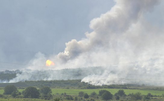 Взривове в складове за боеприпаси край "Петолъчката"