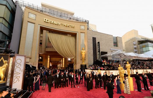 На червения килим на наградите "Оскар" 2014