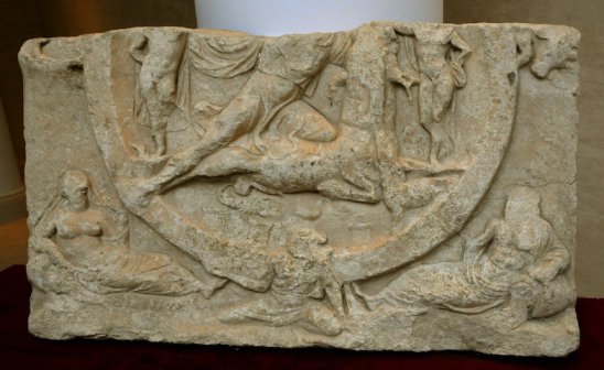 Музеят за история на София показа мраморен релеф на бог Митра