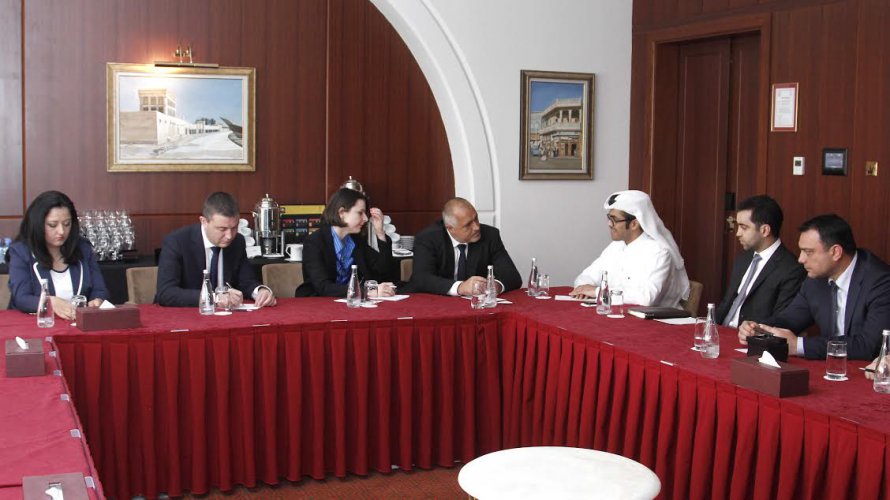Правителствената делегация в Катар