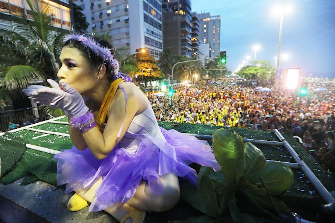 Пострадали на карнавала в Рио де Жанейро