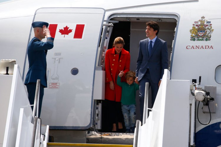 3-годишният син на канадския премиер се превърна в медийна звезда в Хамбург
