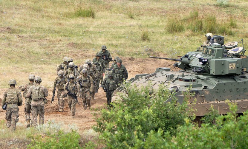 Български, сръбски и американски военни получиха висока оценка в тактическо учение