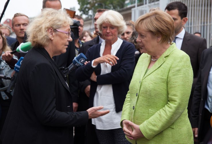 Ангела Меркел посети бивш затвор на ЩАЗИ