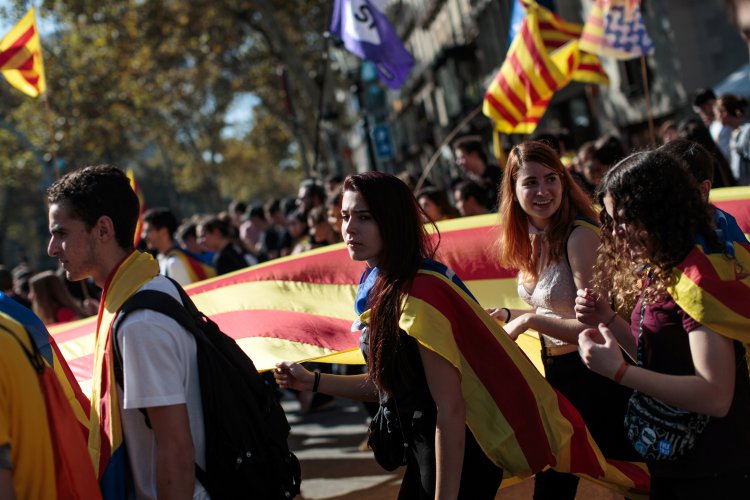 В Барселона искат независима Каталуния