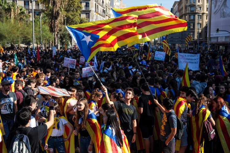 В Барселона искат независима Каталуния