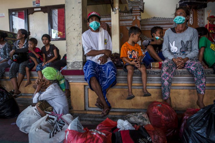 Вулкан на остров Бали изригна, тече евакуация на хората