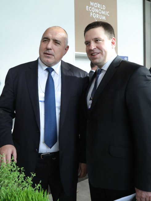 Бойко Борисов се среща със световни лидери в Давос