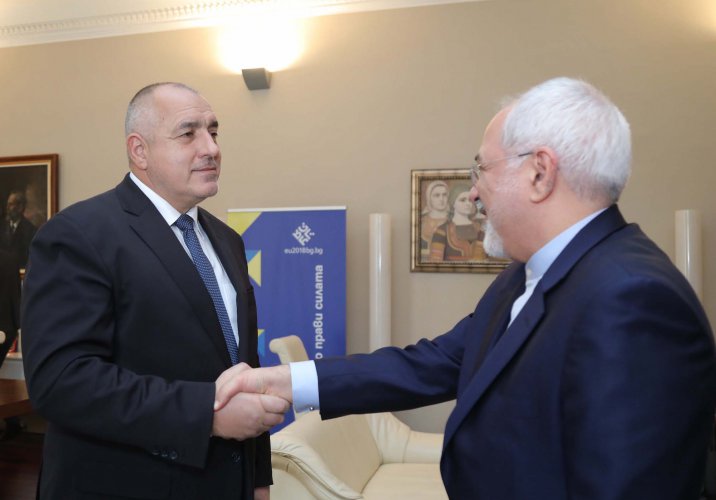 Борисов се срещна с външния министър на Иран