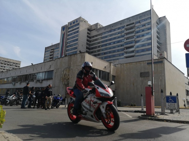 Мотористи подкрепиха информационна кампания на ВМА за донорството 