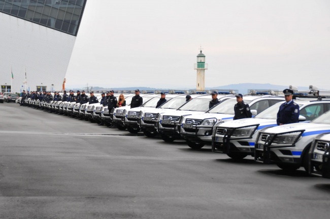 Бургаската полиция получи 73 нови автомобила