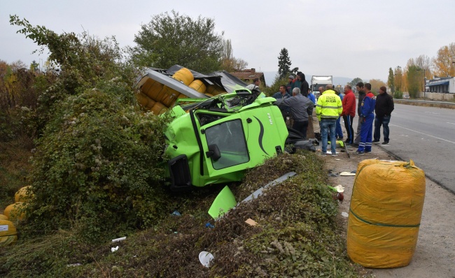 ТИР катастрофира тежко на столичното Околовръстно шосе