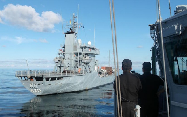 Българските военни моряци се представиха достойно в международни води