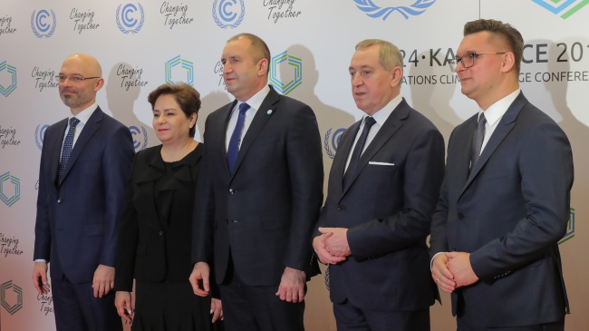 Румен Радев участва в конференцията за климатичните промени в Катовице