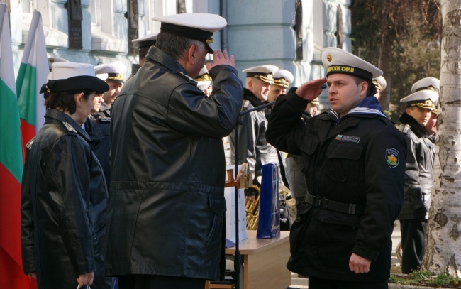  Военноморското училище във Варна празнува 138 години от основаването си 
