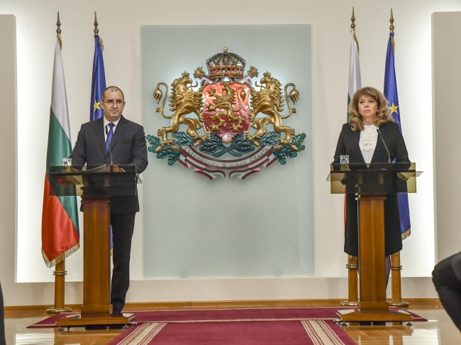 Румен Радев и Илияна Йотова с пресконференция по повод втората годишнина от встъпването си в длъжност