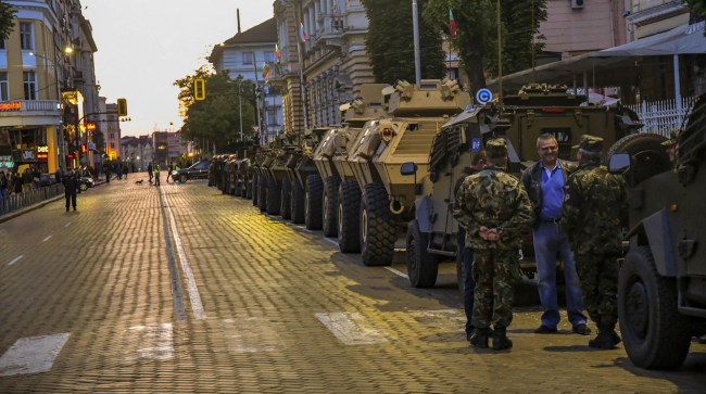 Проведе се генералната репетиция за военния парад на 6-ти май