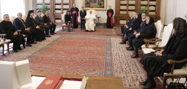 Папа Франциск посрещна делегацията на НС с думите: Пазете мира