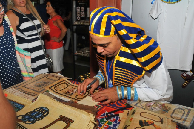 ''Вечер на Египет'' на изложбата на Тутанкамон в Бургас