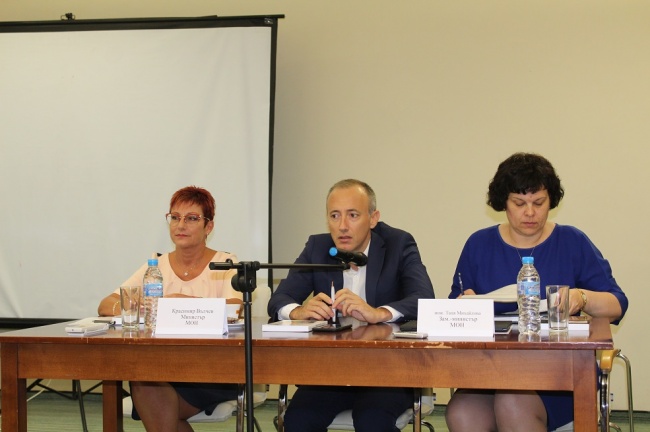 Кметът на Тетевен се срещна с министър Красимир Вълчев