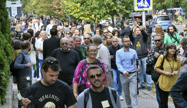 Протест в защита на свободата на словото пред БНР