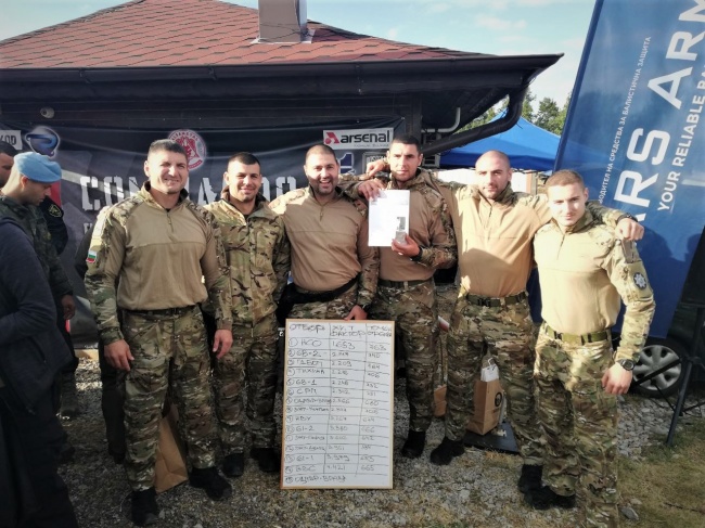НСО спечели третото издание на състезанието с международно участие Commando Challenge 2019