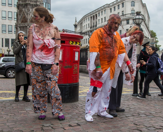 Хиляди по света отбелязаха Световния ден на зомбитата