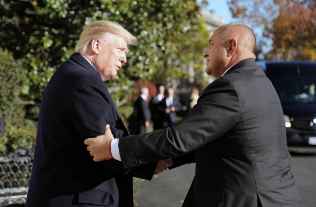 Бойко Борисов се срещна с Доналд Тръмп във Вашингтон