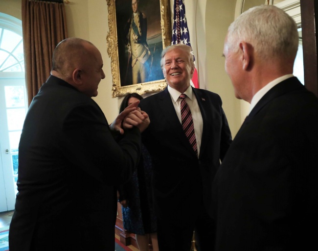 Бойко Борисов се срещна с Доналд Тръмп във Вашингтон