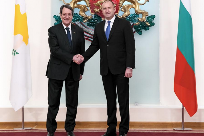 Румен Радев се срещна с президента на Кипър