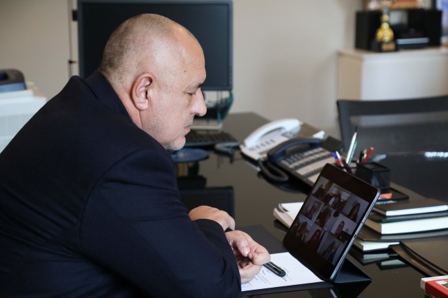 Борисов и министрите проведоха онлайн заседание
