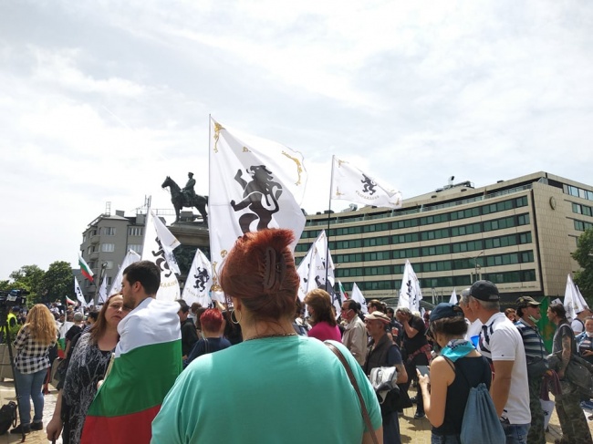 Протест пред парламента