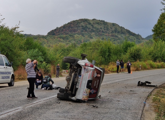 Тежка катастрофа с двама загинали на пътя Велико Търново-Габрово