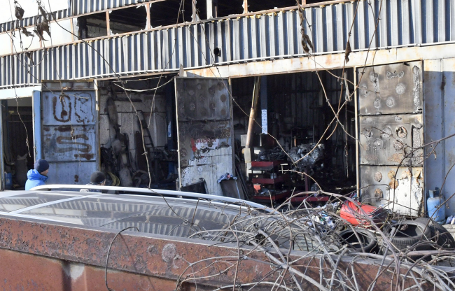 Пожар унищожи сервиз за автоклиматици в София