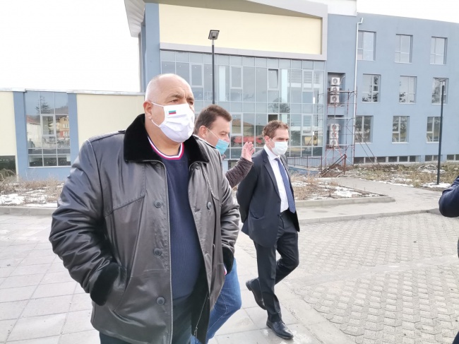 Посещение на Борисов в Сливница
