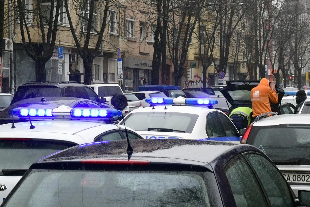 Задържаха мъж в центъра на София
