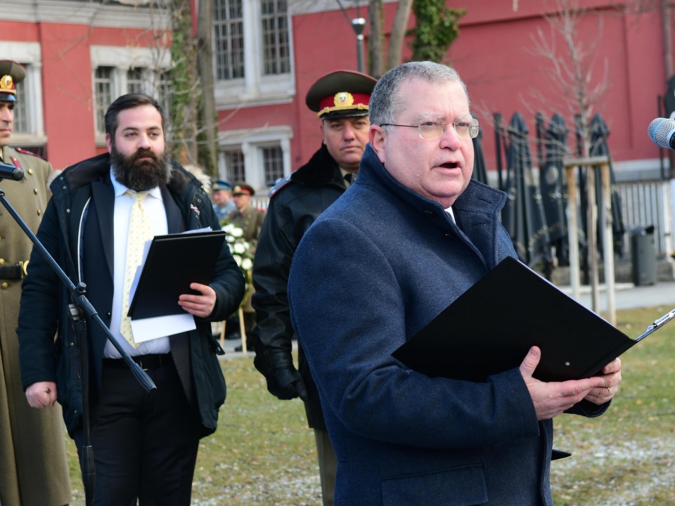 Възпоменателна церемония по повод Деня на спасяването на българските евреи се състоя в София