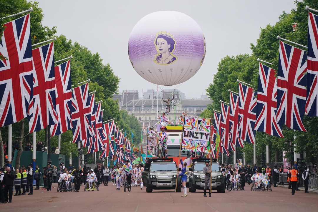 Последен ден от тържествата по случай платинения юбилей на британската кралица Елизабет Втора