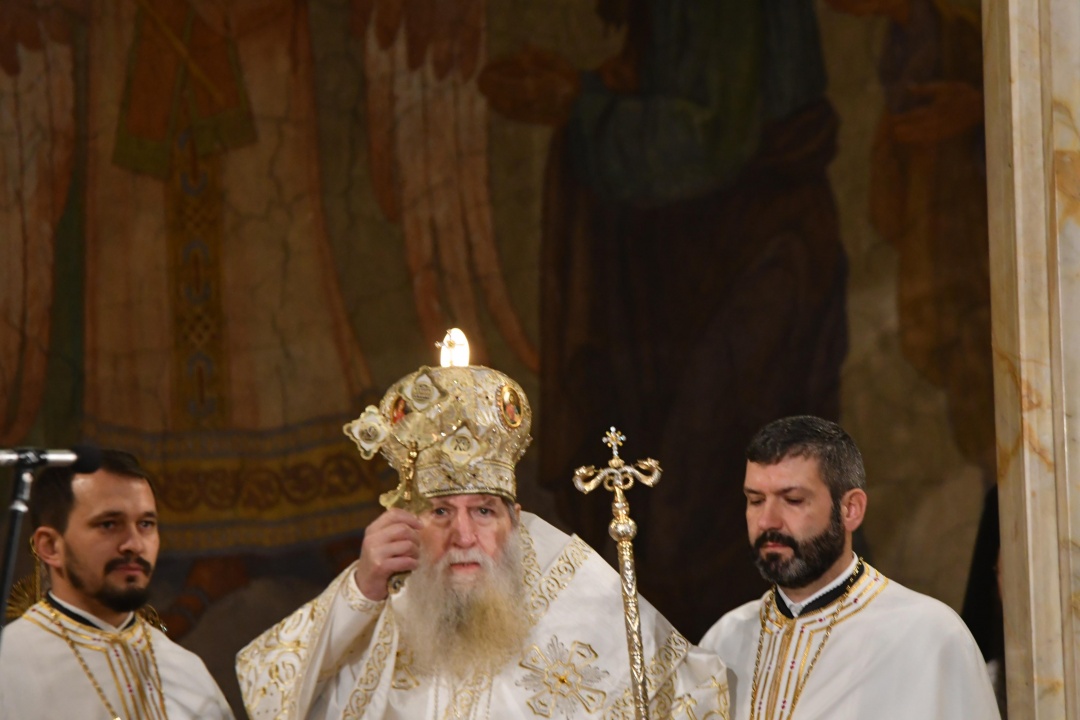 Празнична Василиева света литургия за Рождество Христово в София