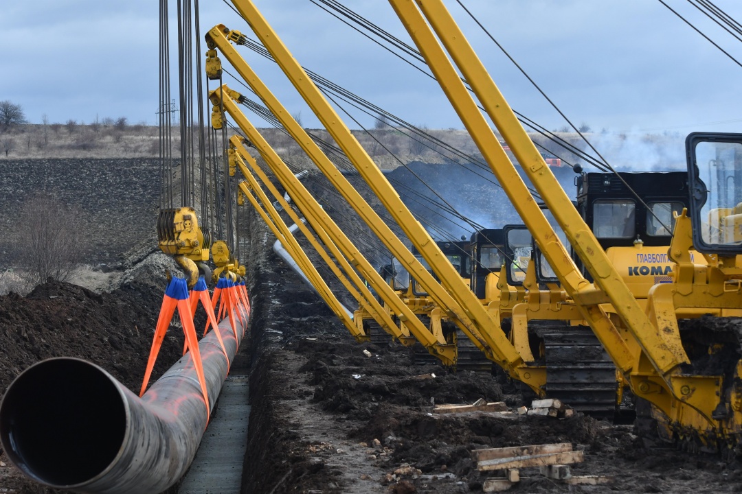 Откриха строителните дейности на газовата връзка България - Сърбия