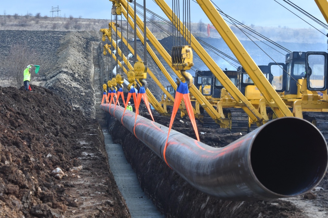 Откриха строителните дейности на газовата връзка България - Сърбия