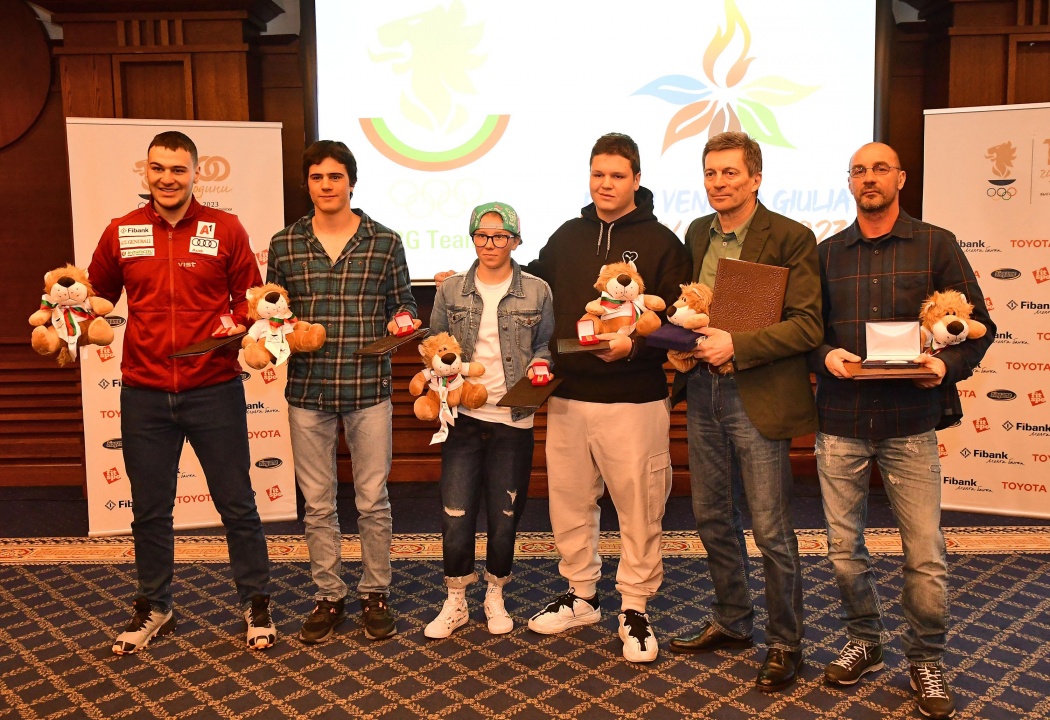 Наградиха медалистите от младежкия олимпийски фестивал,сред тях и синът на Златко Баретата