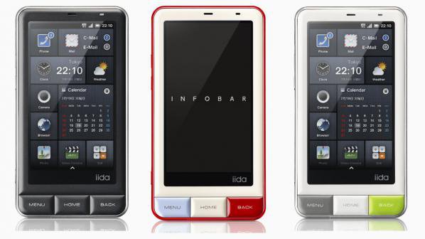 KDDI представи новият смартфон INFOBAR A01