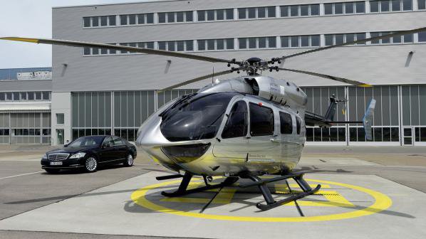Луксозен хеликоптер от Mercedes-Benz