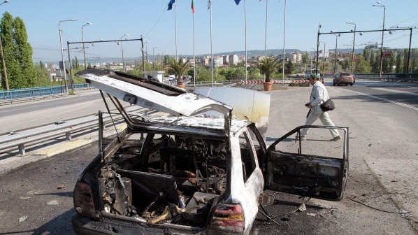Изгоря автомобил в Шуменско