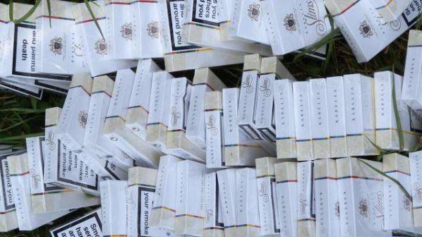 575 кутии контрабандни цигари спипаха митническите инспектори