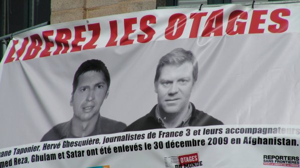 Френски журналисти на свобода след 547 дни