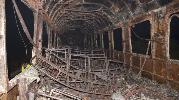 Комисия ще разследва инцидента с пожара във влака София - Варна