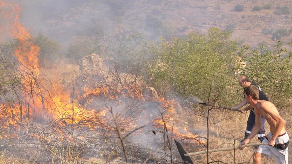 Потушен е пожарът във Врачанско