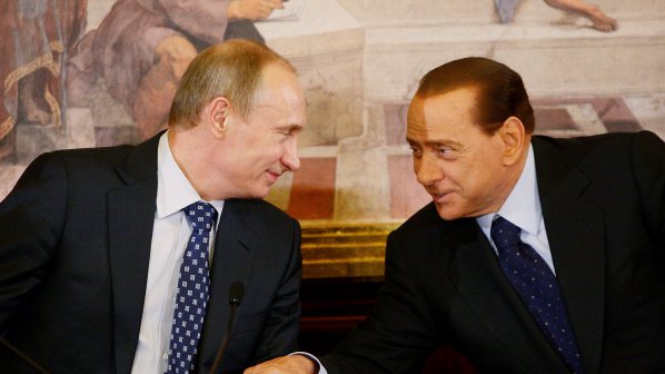 Владимир Путин: Силвио Берлускони е мъж
